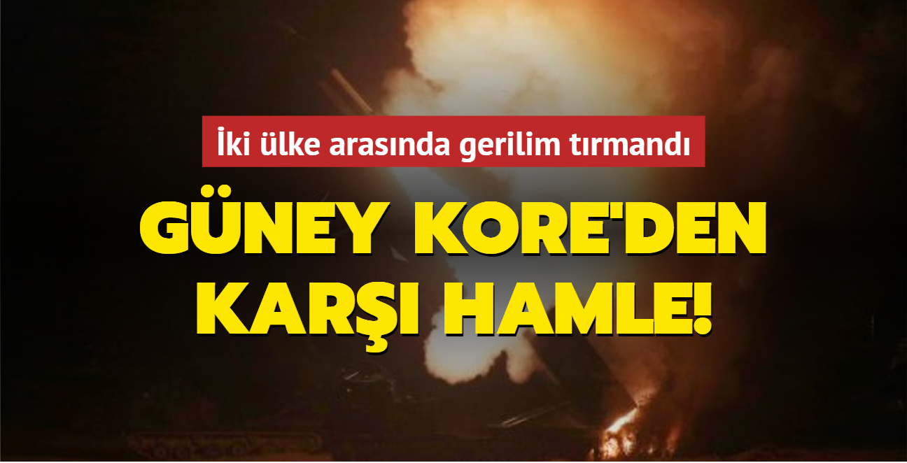 ki lke arasnda gerilim trmand... Gney Kore'den kar hamle!