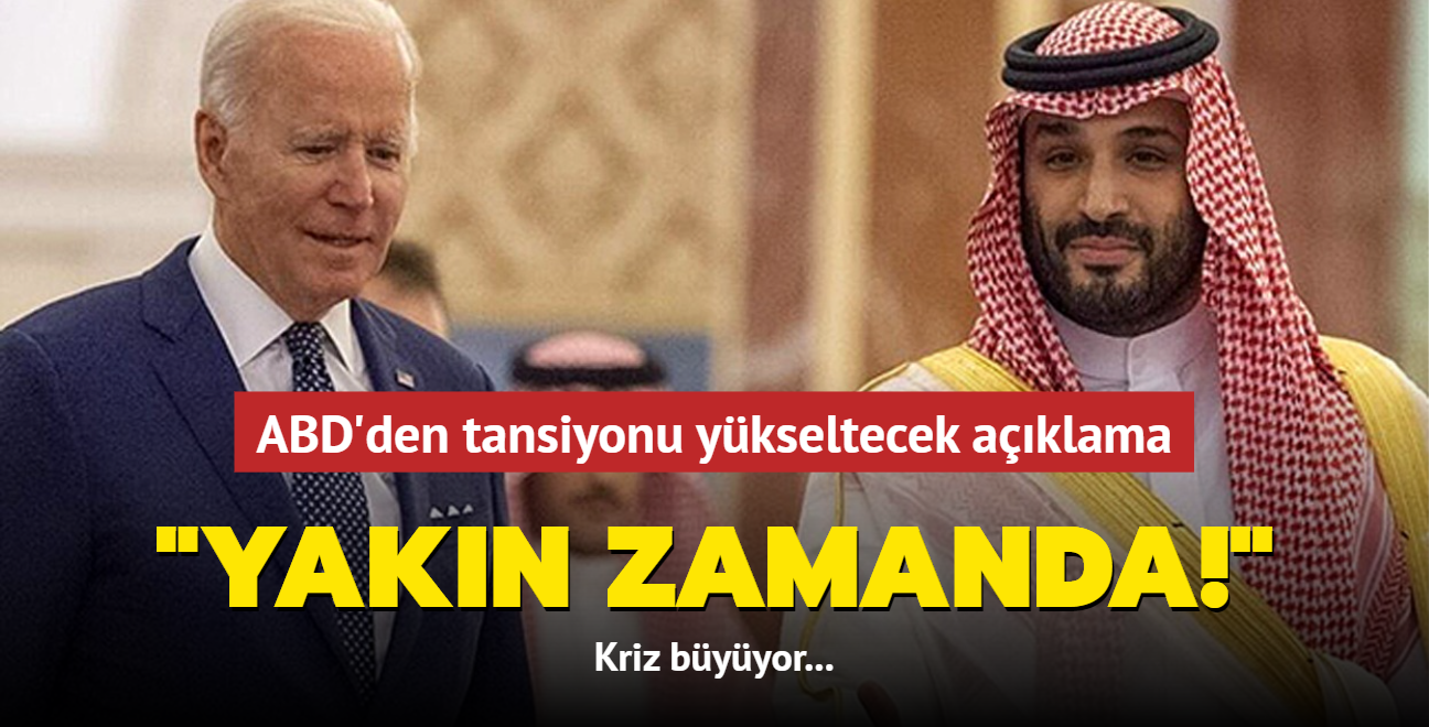 Kriz byyor... ABD'den tansiyonu ykseltecek aklama: Yakn zamanda...