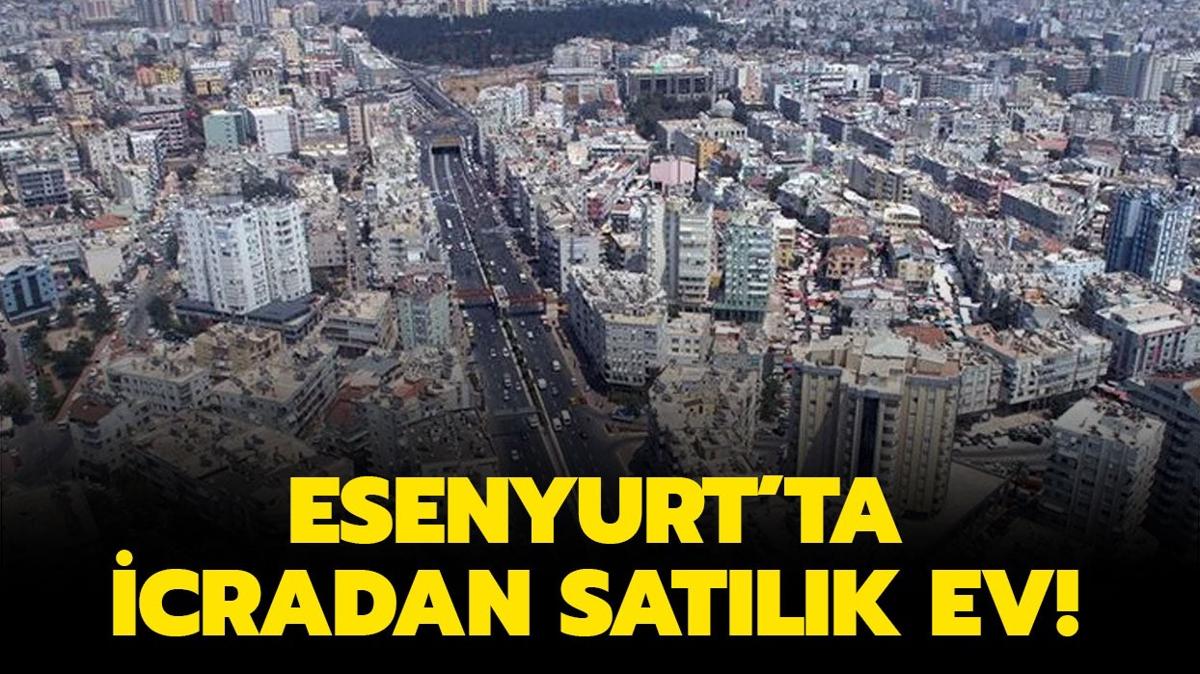 Esenyurt'ta 950 bin TL'ye icradan satlk ev!