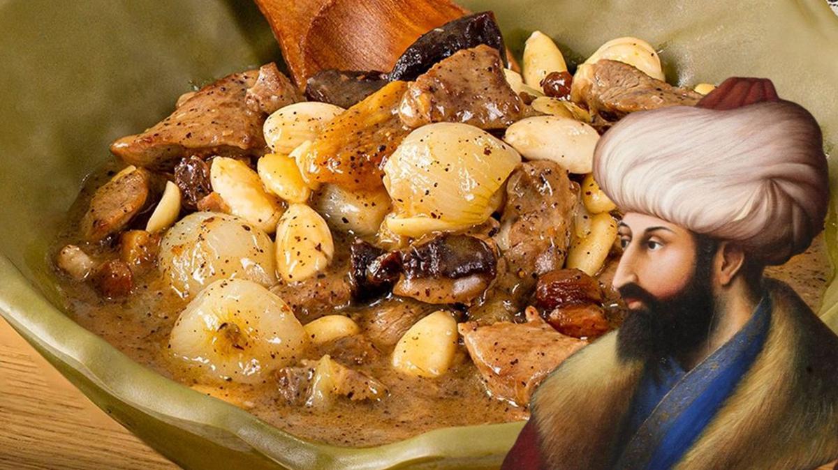 Fatih Sultan Mehmet'in en sevdii yemek! Kadim lezzet mutancana tarifi...