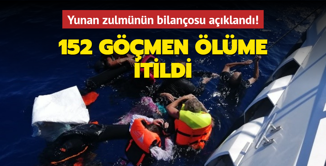 Yunan zulmnn bilanosu akland! 152 gmen lme itildi