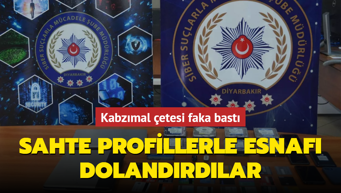 Kabzmal etesi faka bast... Sahte profillerle esnaf dolandrdlar