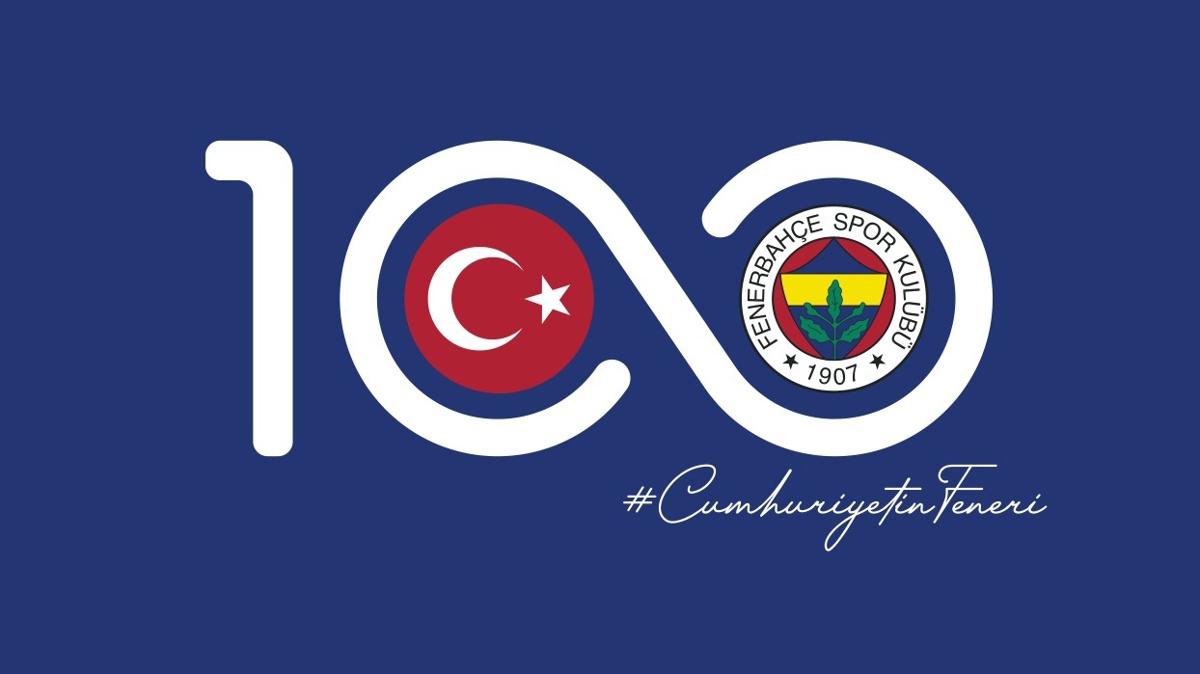 Fenerbahe, Trkiye Cumhuriyeti'nin 100. ylna zel logosunu duyurdu