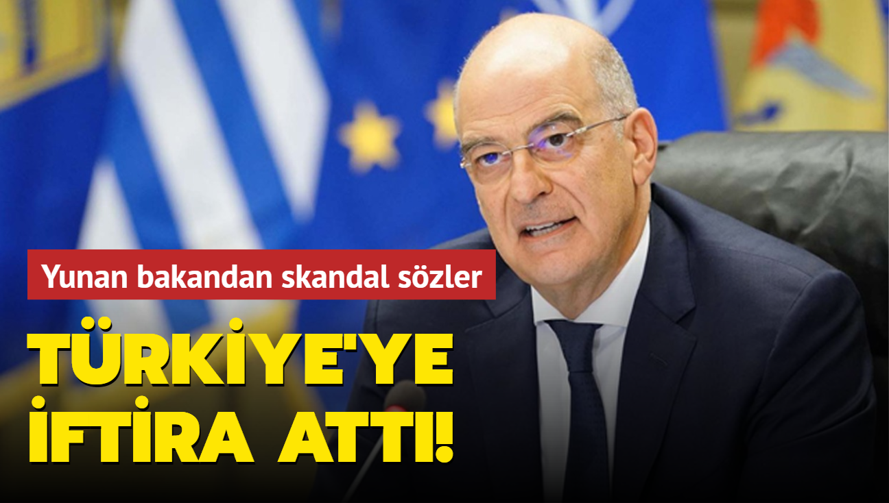 Yunan bakandan skandal szler... Trkiye'ye iftira att!