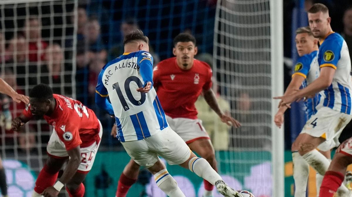 Brighton ile Nottingham Forest yeniemedi