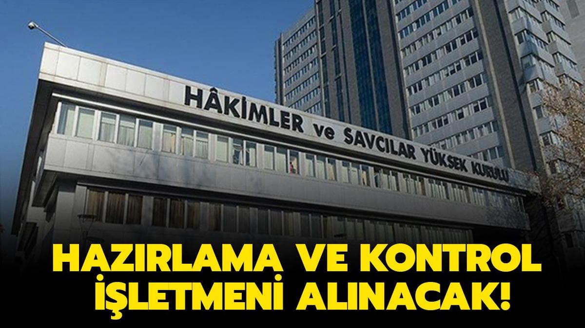 Hkimler ve Savclar Kurulu eleman alacak!