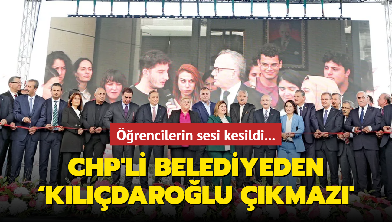 CHP'li belediyeden Kldarolu kmaz'