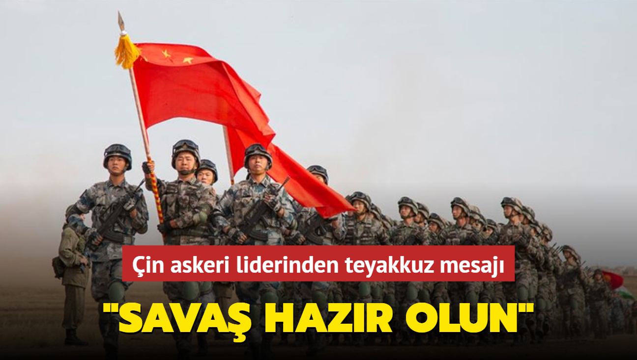 in askeri liderinden teyakkuz mesaj... "Sava hazr olun"