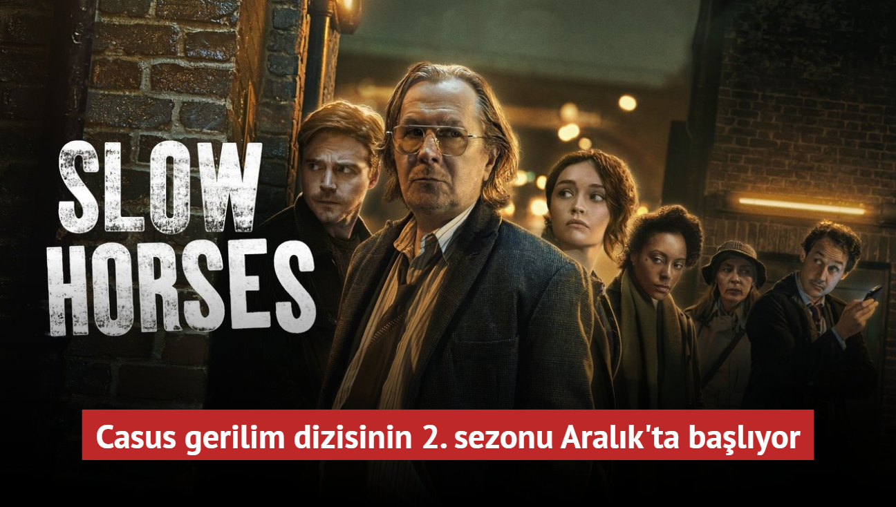 Gary Oldman'l "Slow Horses"n 2. sezonundan fragman yaynland