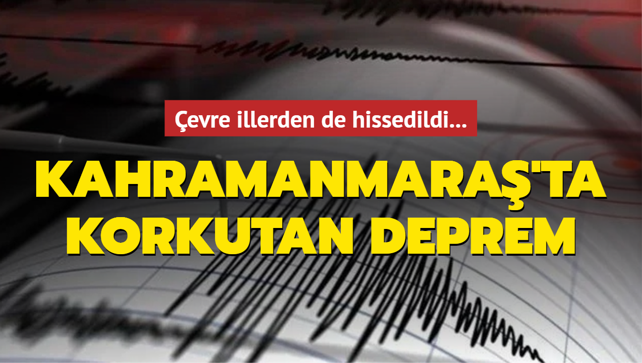 Kahramanmara'ta 4.4 byklnde deprem