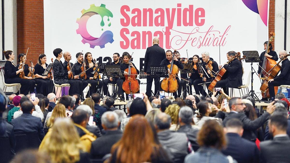 Anadolu Organize Sanayi Blgesi'nde sanat geidi