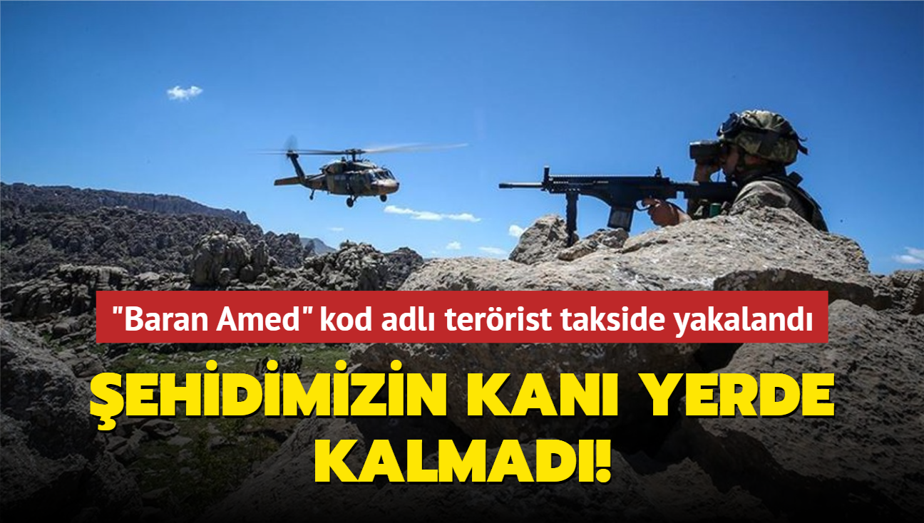 ehidimizin kan yerde kalmad... "Baran Amed" kod adl terrist takside yakaland