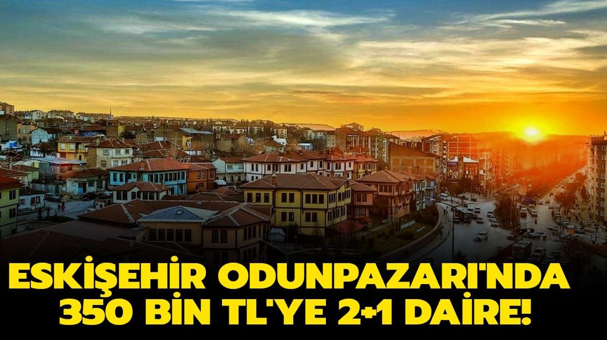 Eskiehir Odunpazar'nda 350 bin TL'ye 2+1 daire!