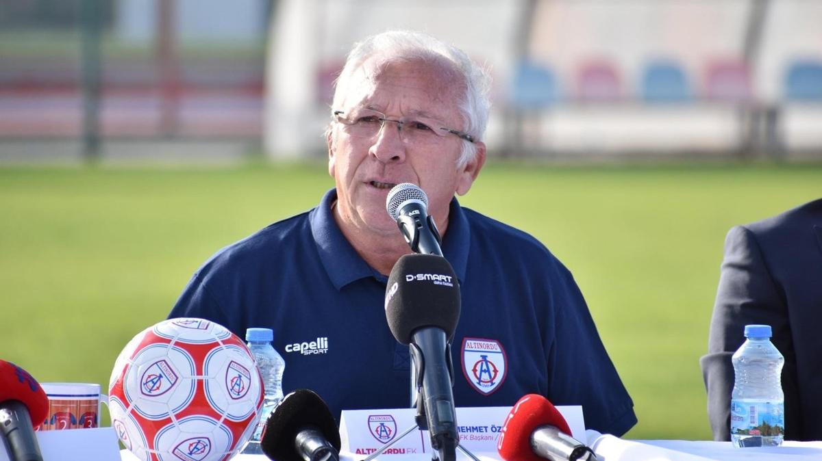 Altnordu Bakan Seyit Mehmet zkan TFF'ye seslendi: "Transfer yasaklar amatr futbolcular kapsamasn"