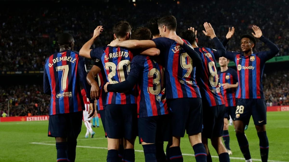 Barcelona'dan Camp Nou'da gol yamuru! Athletic Bilbao'yu 4-0 yendiler