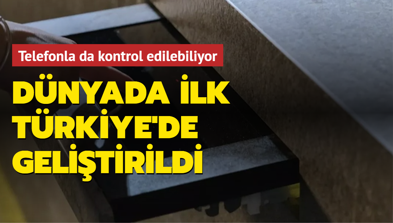 Dnyada ilk, Trkiye'de gelitirildi... Telefonla da kontrol edilebilen ocaa byk yurt dndan talep yayor