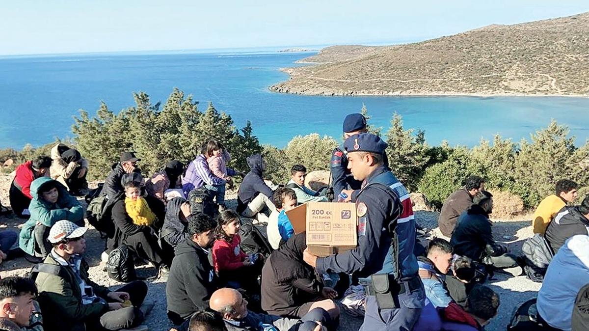 nsan kaaklarna Urla'da byk darbe