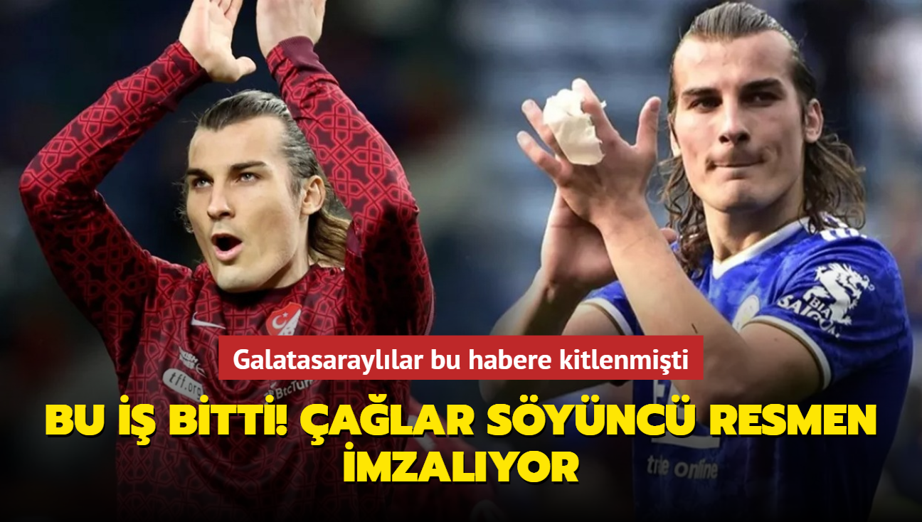 Bu i bitti! alar Sync resmen imzalyor: Galatasarayllar bu habere kitlenmiti...