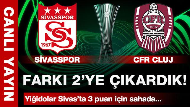 Canl Yayn: Demir Grup Sivasspor-CFR Cluj