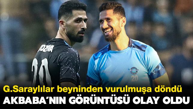 Emre Akbaba'nn grnts olay oldu! "Bu o mu"" Galatasarayllar beyninden vurulmua dnd...