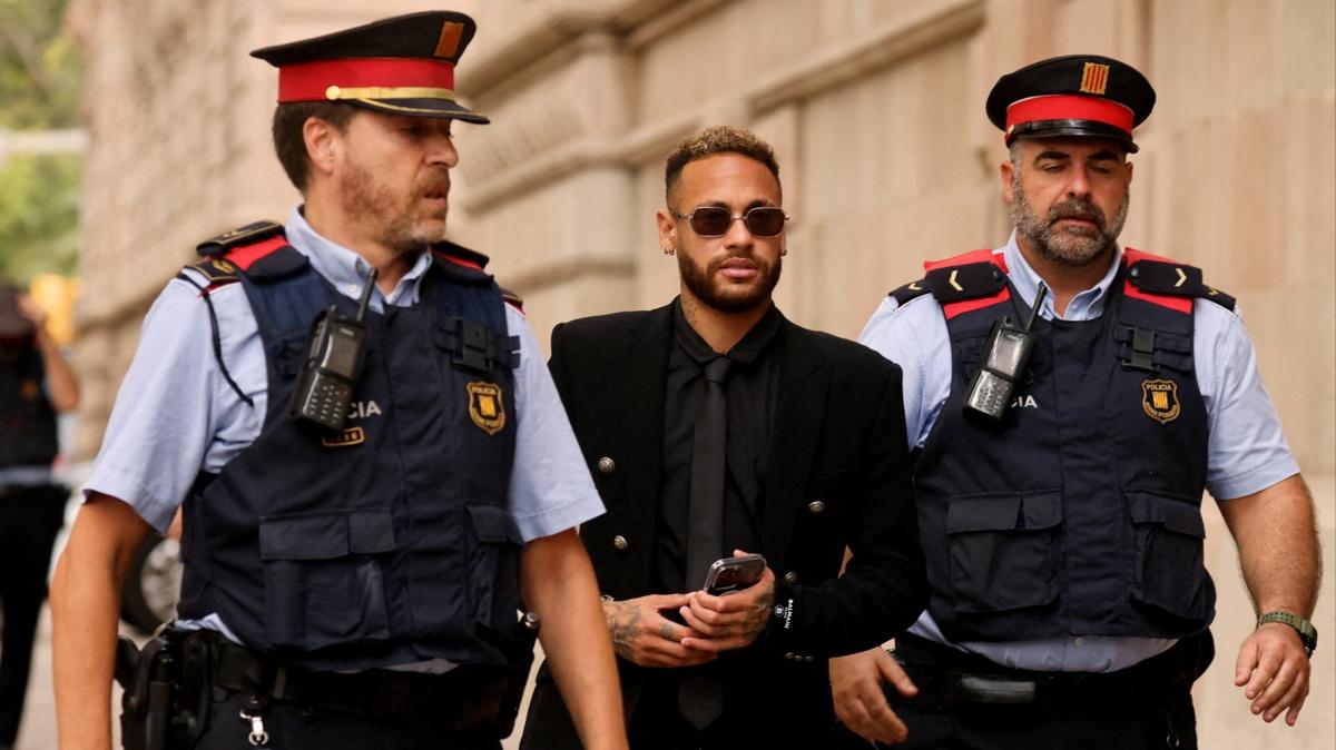 Neymar'n gz bu haberdeydi! spanyol mahkemesi kararn aklad