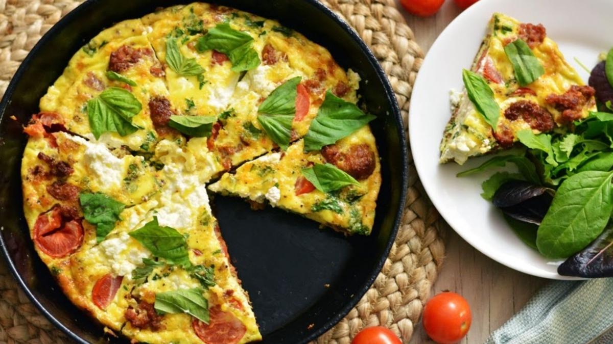 Dnya mutfana merakl olanlar! talyan usul omlet (frittata) tarifi...