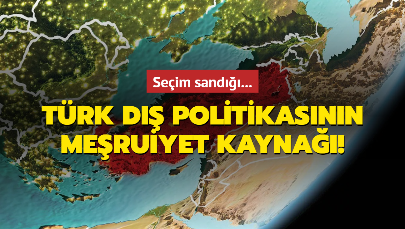 Trk d politikasnn meruiyet kayna: Seim sand