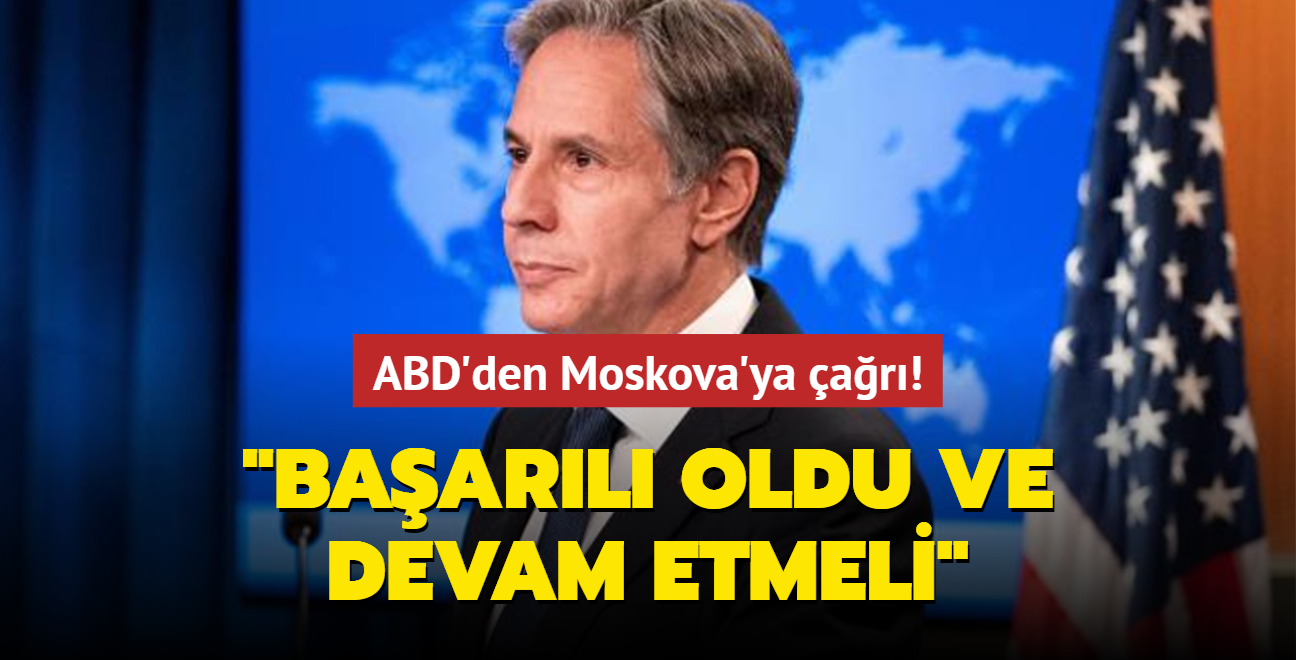 ABD'den Moskova'ya ar: Baarl oldu ve devam etmeli