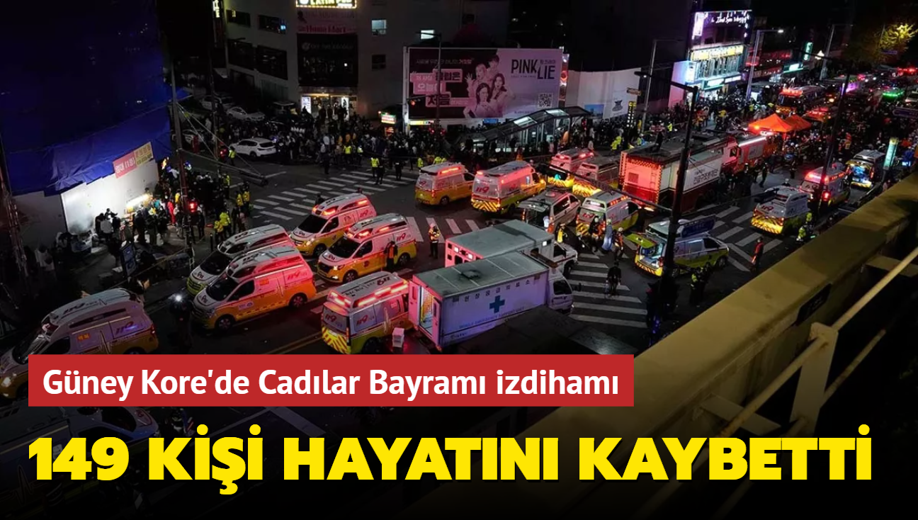 Gney Kore'de Cadlar Bayram izdiham... 149 kii hayatn kaybetti