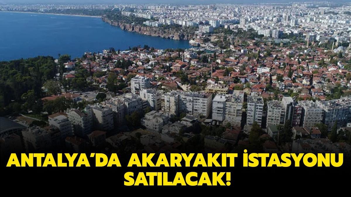 Antalya Akseki'de akaryakt istasyonu satlacak!