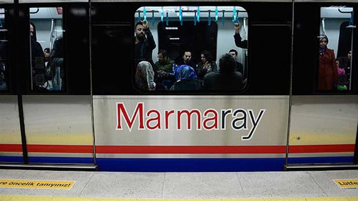 Marmaray'da 9 ylda 784 milyon yolcu tand