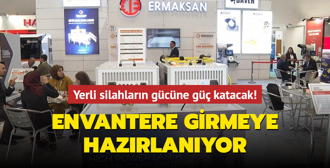 Trkiye'nin gelitirdii silahlarn gcne g katacak! Envantere girmeye hazrlanyor