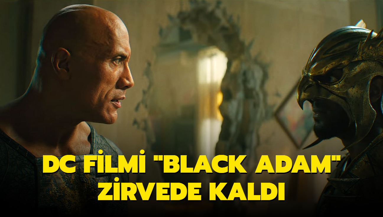 DC filmi "Black Adam" zirvede kald