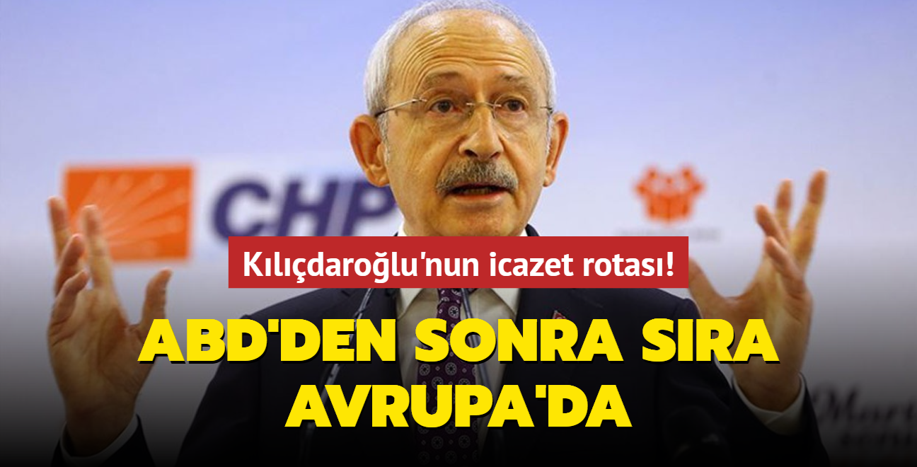 Kldarolu'nun icazet rotas!.. ABD'den sonra sra Avrupa'da