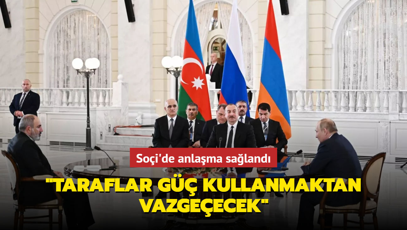 Soi'de anlama saland... "Taraflar g kullanmaktan vazgeecek"