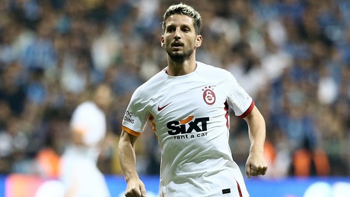 Galatasaray'da ilk ayrlk imdiden belli oldu! Dries Mertens'e lgn rakam