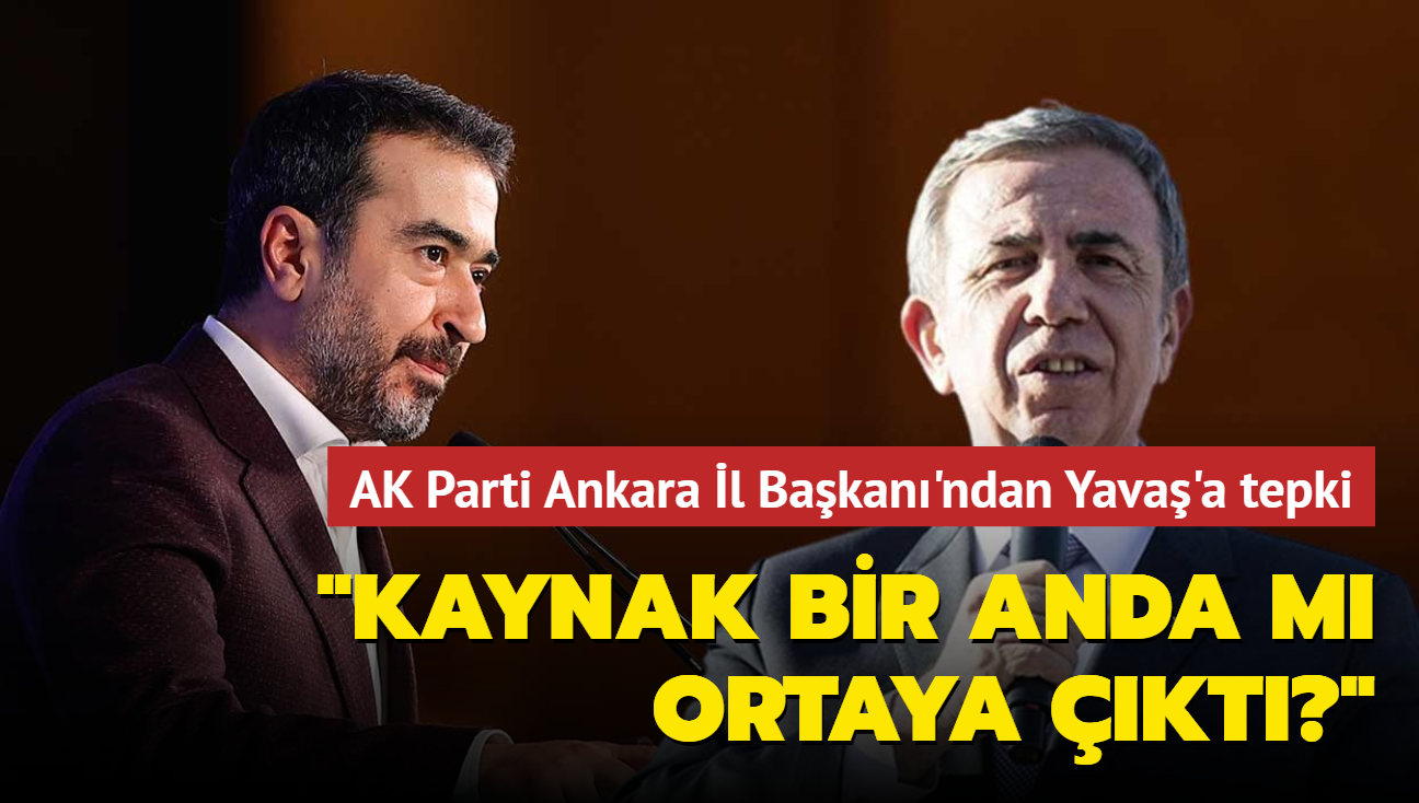 AK Parti Ankara l Bakan'ndan Yava'a sosyal yardm tepkisi... "Kaynak bir anda m ortaya kt""