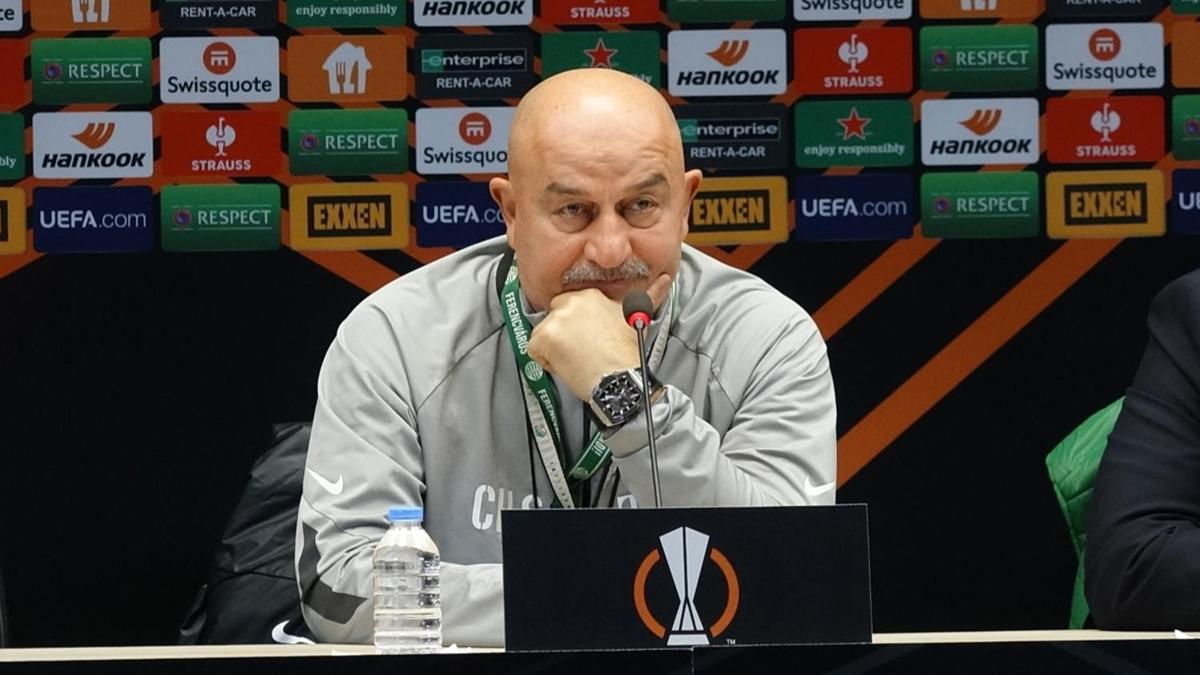 Ferencvaros Teknik Direktr Stanislav Cherchesov: "Yarn iyi bir performans gstermek istiyoruz"