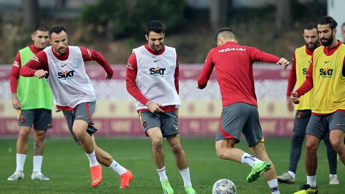 Galatasaray'da Beikta ma mesaisi tam gaz sryor