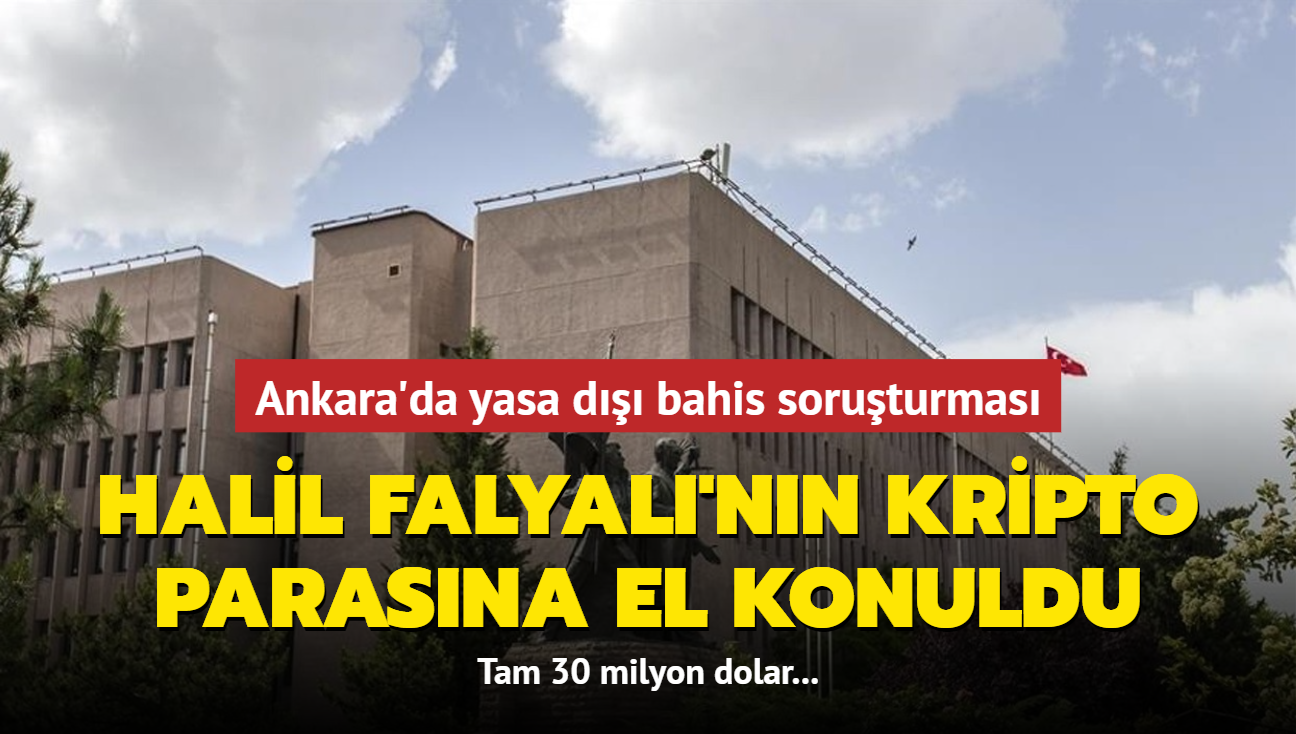 Halil Falyal'nn kripto parasna el konuldu: Tam 30 milyon dolar!