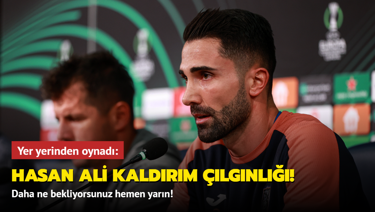 Hasan Ali Kaldrm lgnl! Ma sonras yer yerinden oynad