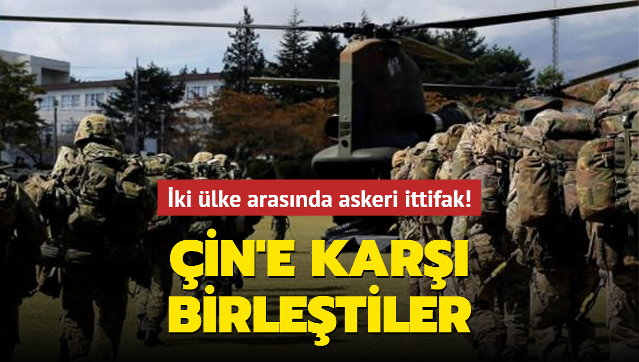 ki lke arasnda askeri ittifak! in'e kar birletiler