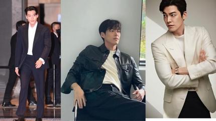 Kim Woo-bin erkek modasna yeni soluk getirdi! Nefes kesen tarz 2023 ylnn k kombinleri arasnda yer ald