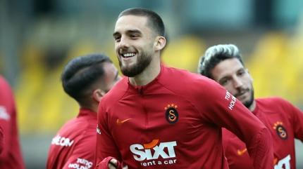 Galatasaray'da Ba�ak�ehir ma�� haz�rl�klar� bug�nk� antrenmanla tamamland�
