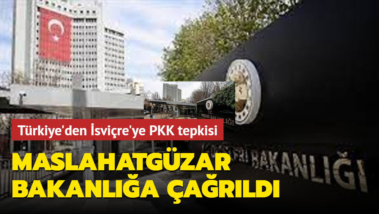svire'ye PKK tepkisi... Maslahatgzar, Bakanla arld
