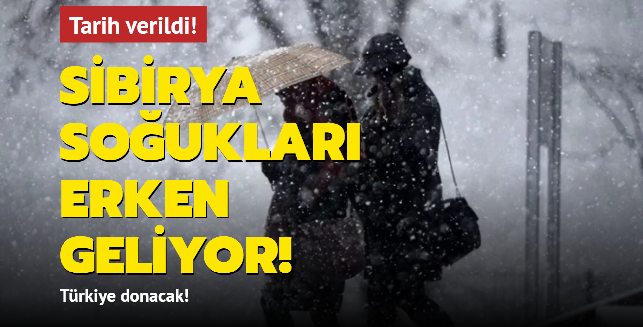 Tarih verildi: stanbul'a kar geliyor... Trkiye donacak! 