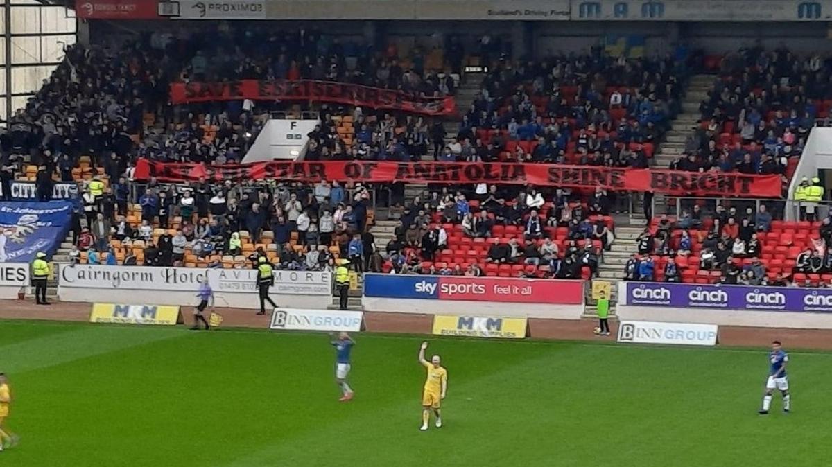 St. Johnstone'dan Eskiehirspor'a destek! Toplanan para kulbe yatrld