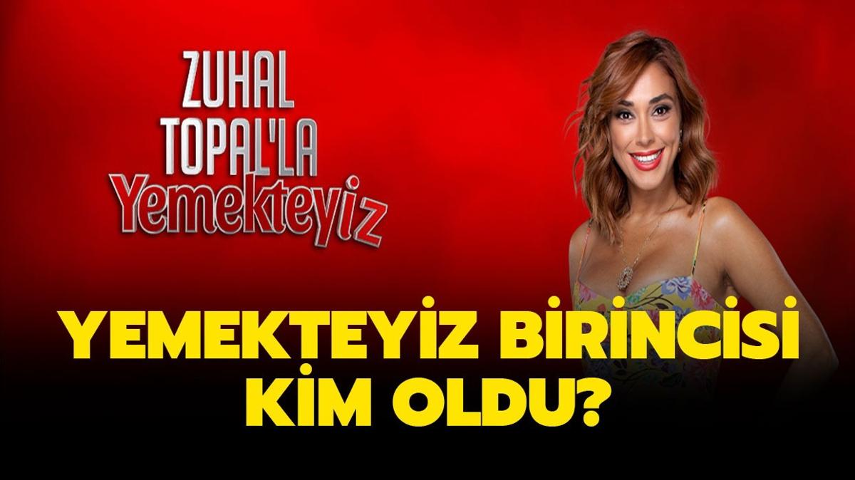 18 Kasm Yemekteyiz'de hafta birincisi olan ve 50 bin TL'yi kazanan kim" Zuhal Topal'la Yemekteyiz kim kazand" 