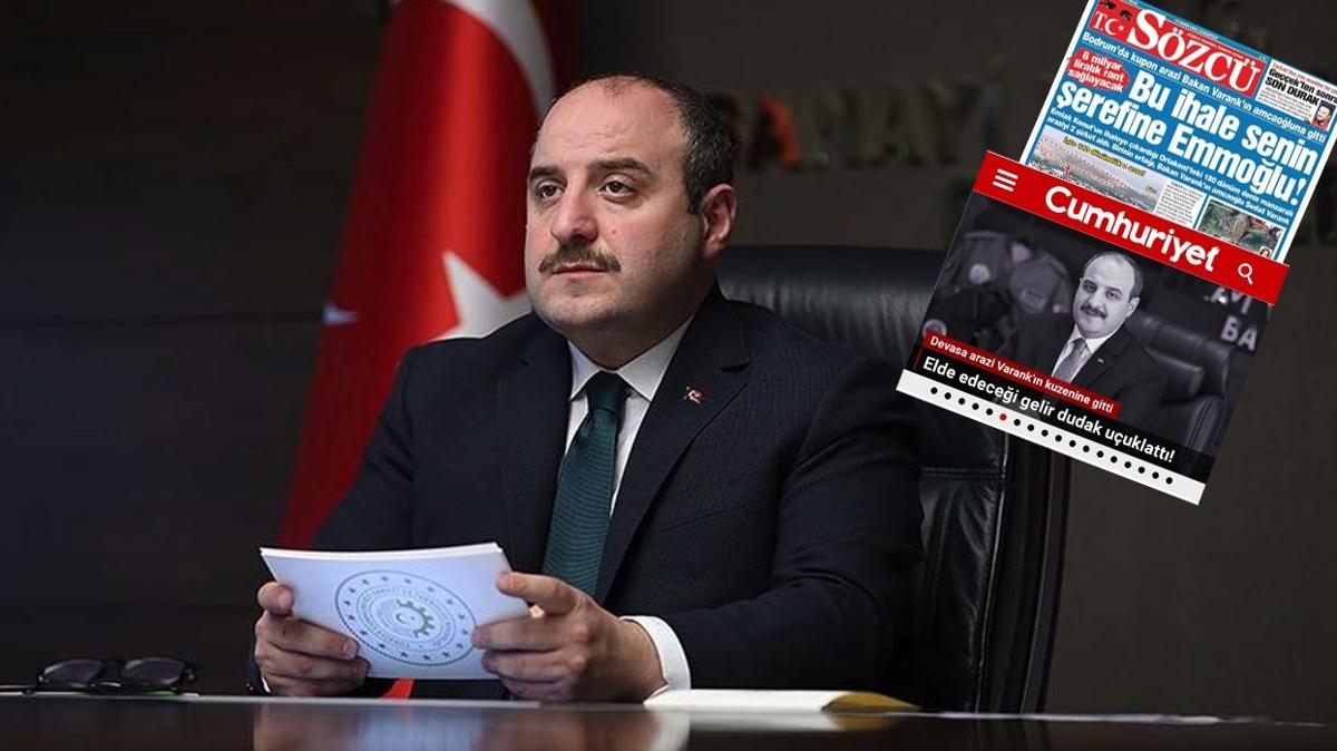 Bakan Varank'tan Szc ve Cumhuriyet'e sert tepki: spat etmeyen namerttir