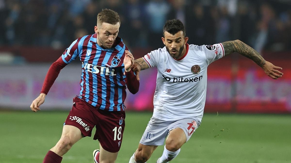 Trabzonspor'da Edin Visca Fener ma iin gn sayyor